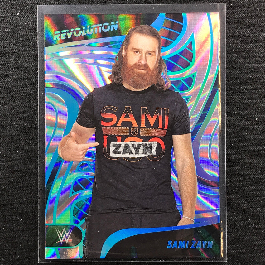 2023 Revolution Wwe Sami Zayn Sunburst 75/99