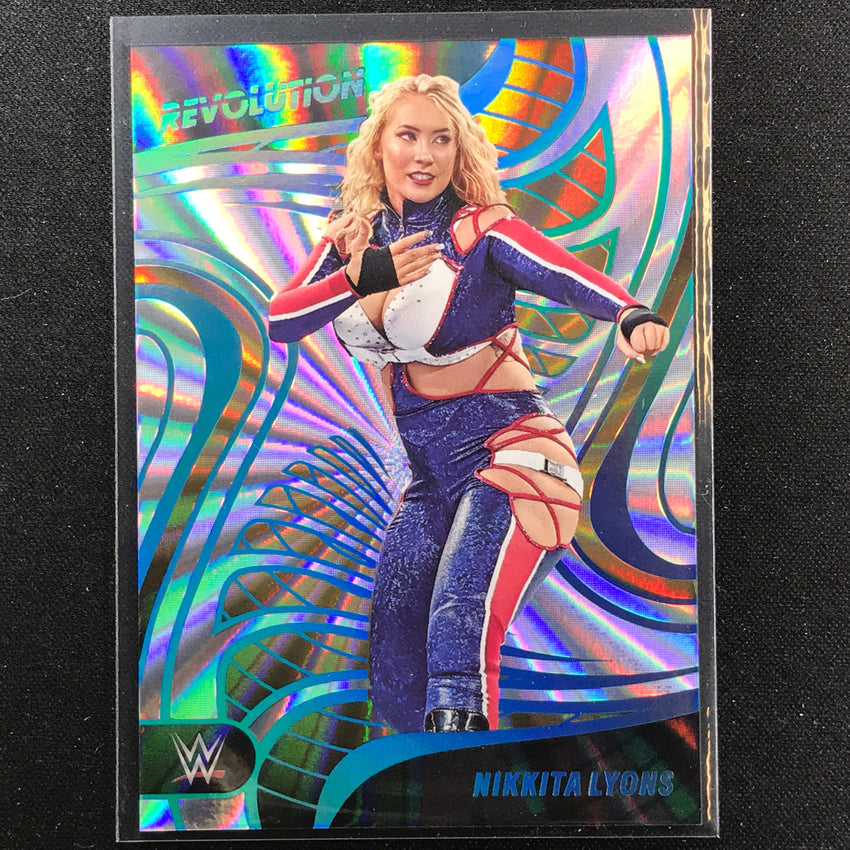 2023 Revolution Wwe Nikkita Lyons Sunburst 80/99