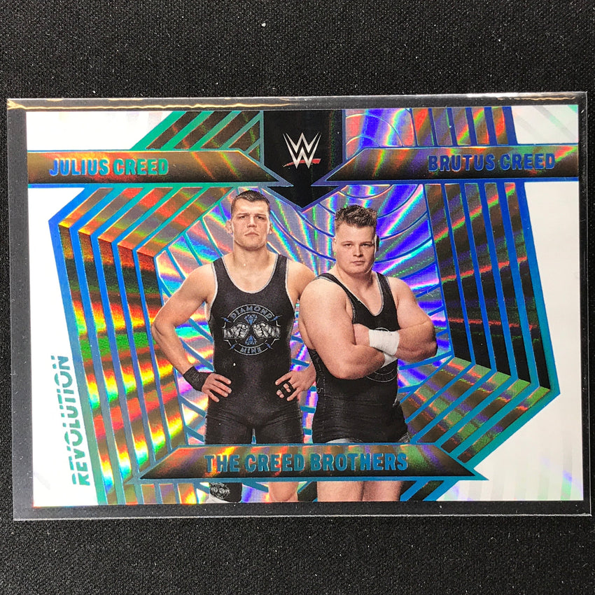 2023 Revolution Wwe Julius Creed Brutus Creed Tag Teams Sunburst 43/99