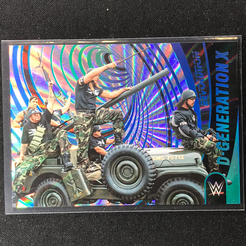 2023 Revolution Wwe D-generation X Factions Sunburst 79/99