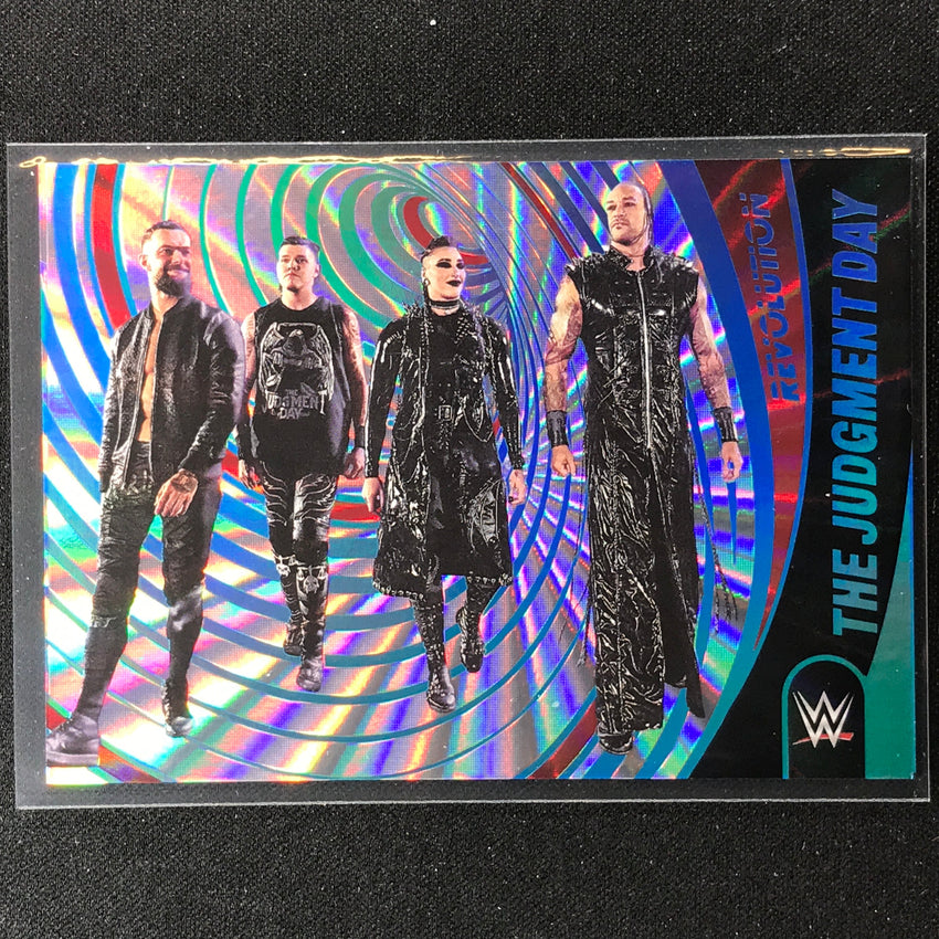 2023 Revolution Wwe The Judgment Day Factions Sunburst 52/99