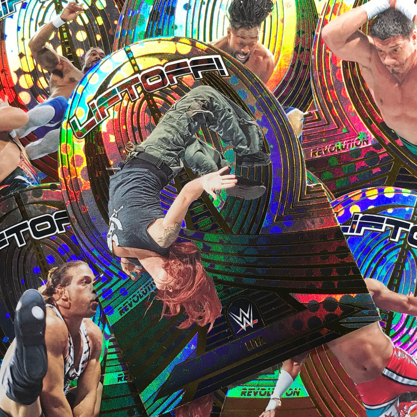 2023 Revolution Wwe Ricochet Liftoff Die-cut Base No 6
