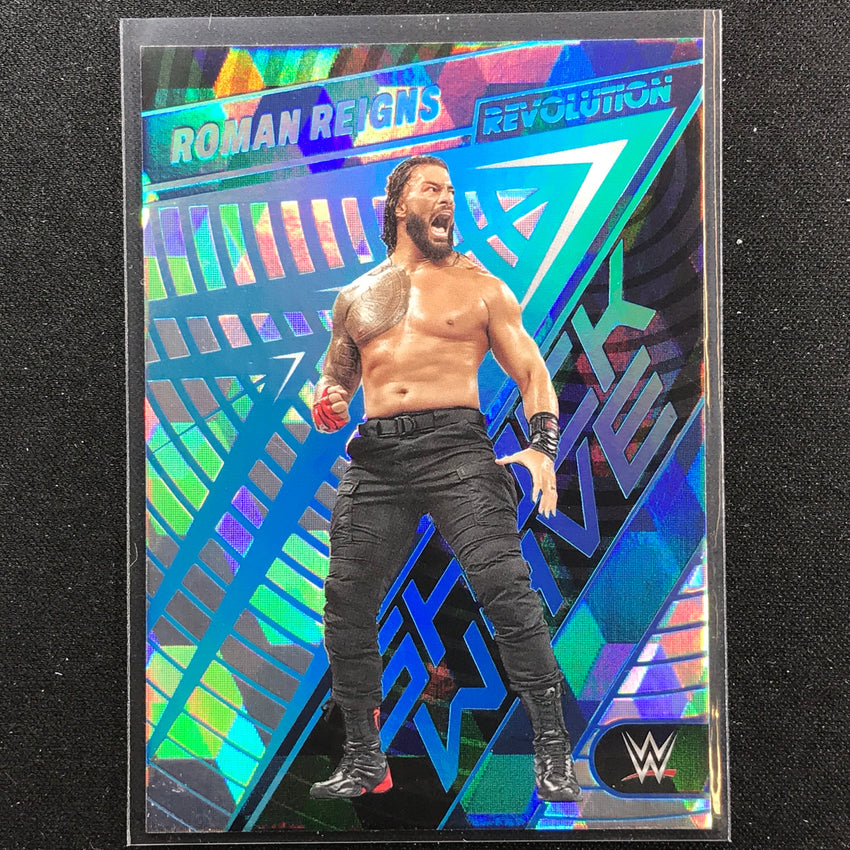 2023 Revolution Wwe Roman Reigns Shock Wave Cubic 12/49