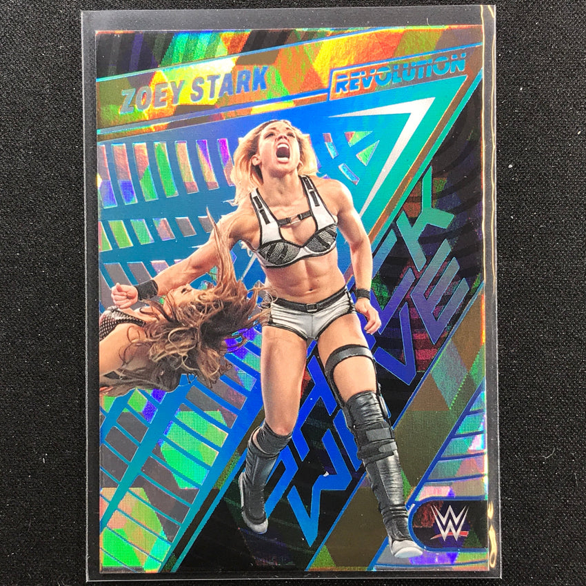 2023 Revolution Wwe Zoey Stark Shock Wave Cubic 15/49