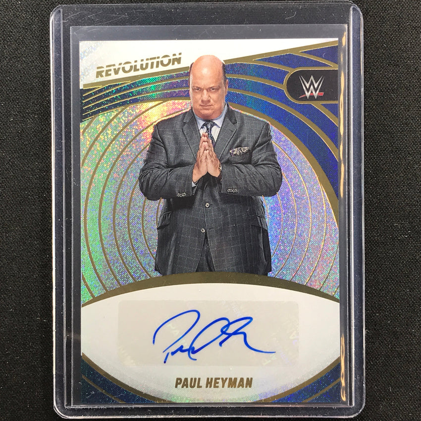 2023 Revolution Wwe Paul Heyman Auto Base No Phm