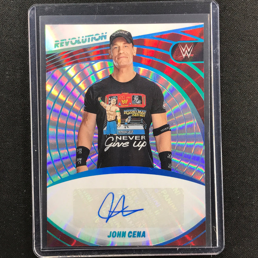 2023 Revolution Wwe John Cena Auto Sunburst 23/99