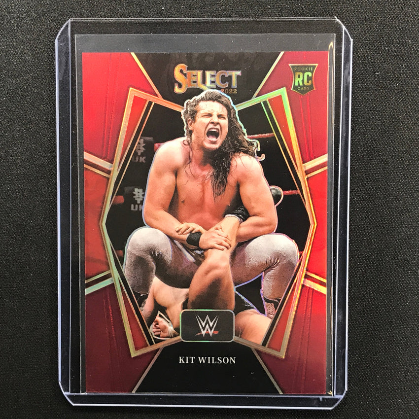 2022 Select Kit Wilson Rookie Premier Level Maroon /149