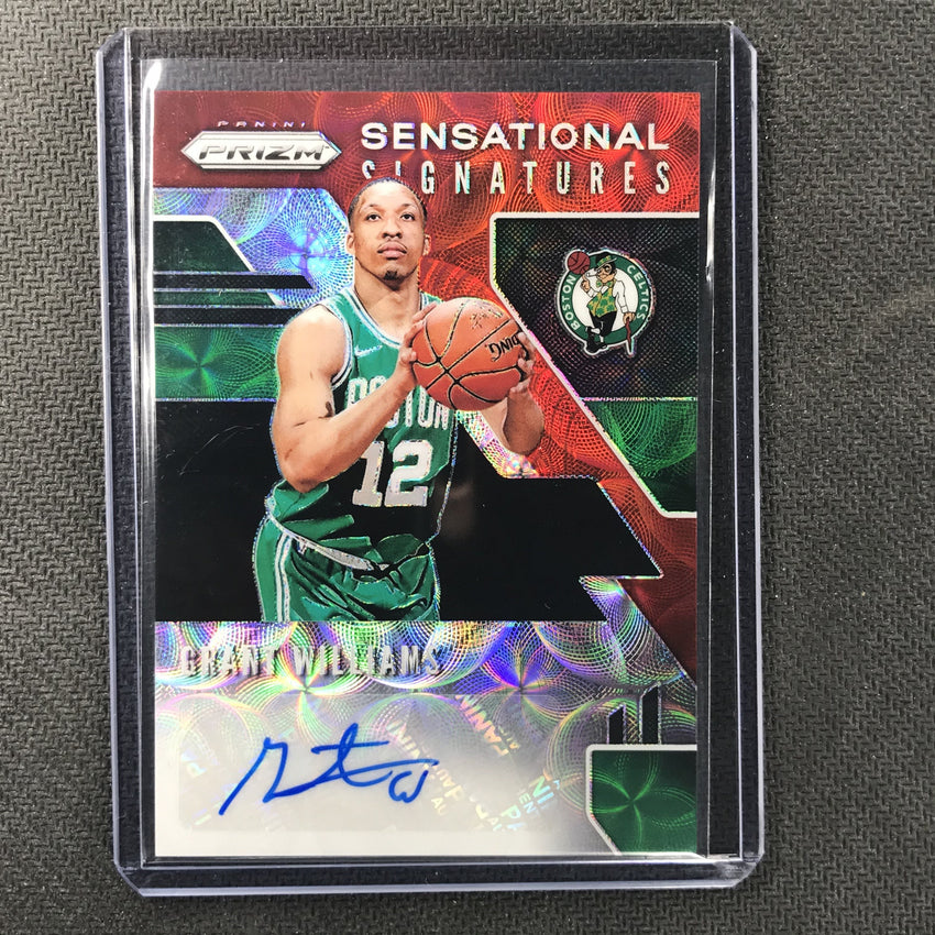 2019-20 Prizm GRANT WILLIAMS Sensational Signatures Rookie Auto #GWL #2-Cherry Collectables