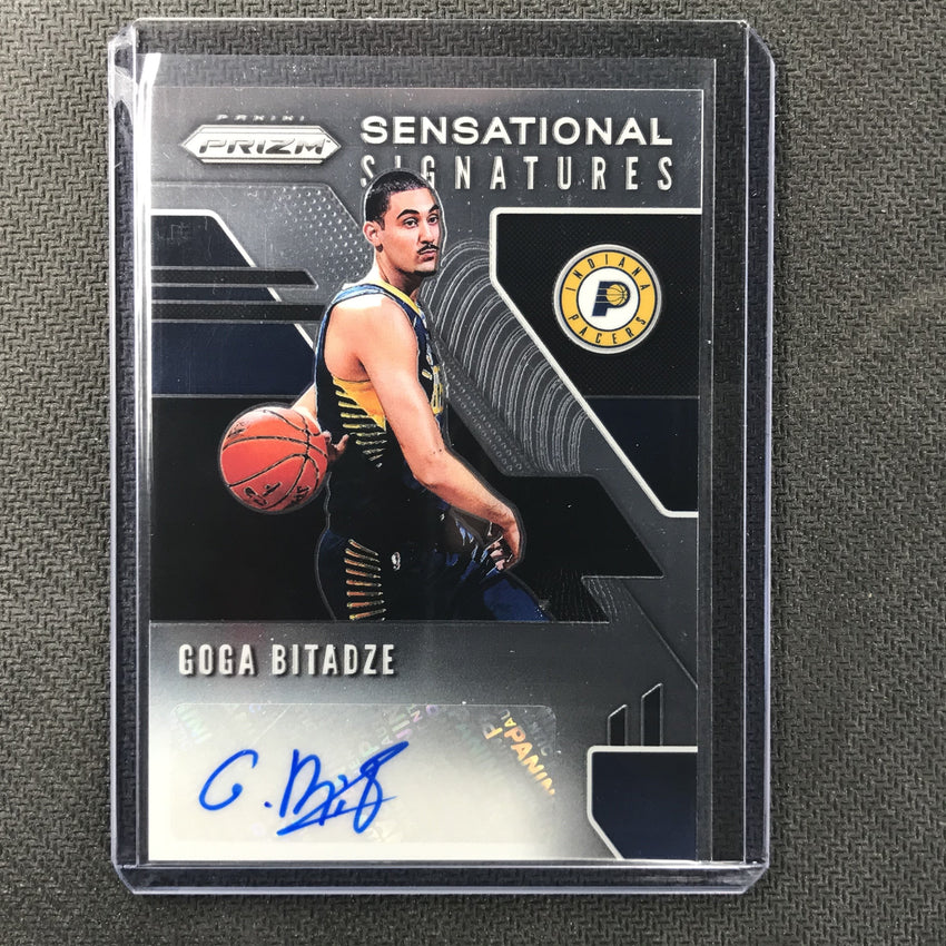 2019-20 Prizm GOGA BITADZE Sensational Signatures Auto #GGB #3-Cherry Collectables