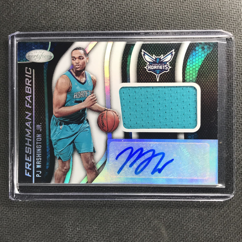 2019-20 Certified PJ WASHINGTON Rookie Patch Auto #PJ #3-Cherry Collectables