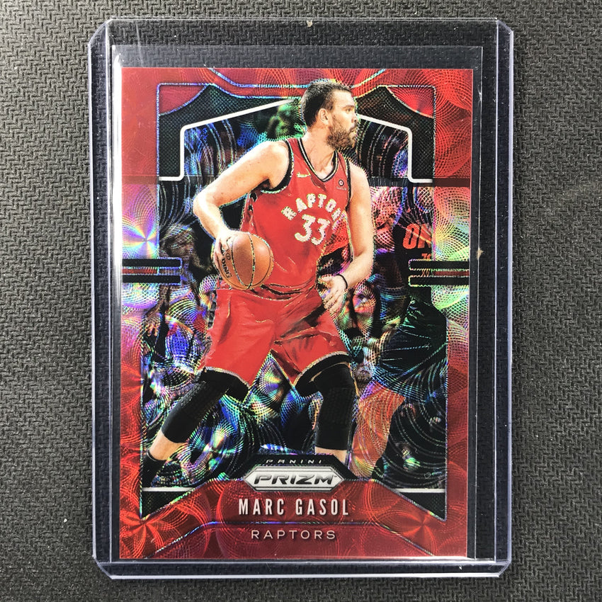 2019-20 Prizm MARC GASOL Choice Red Prizm 62/88-Cherry Collectables