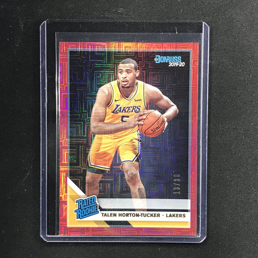 2019-20 Donruss Choice TALEN HORTON-TUCKER Rated Rookie Infinite Red 13/99-Cherry Collectables