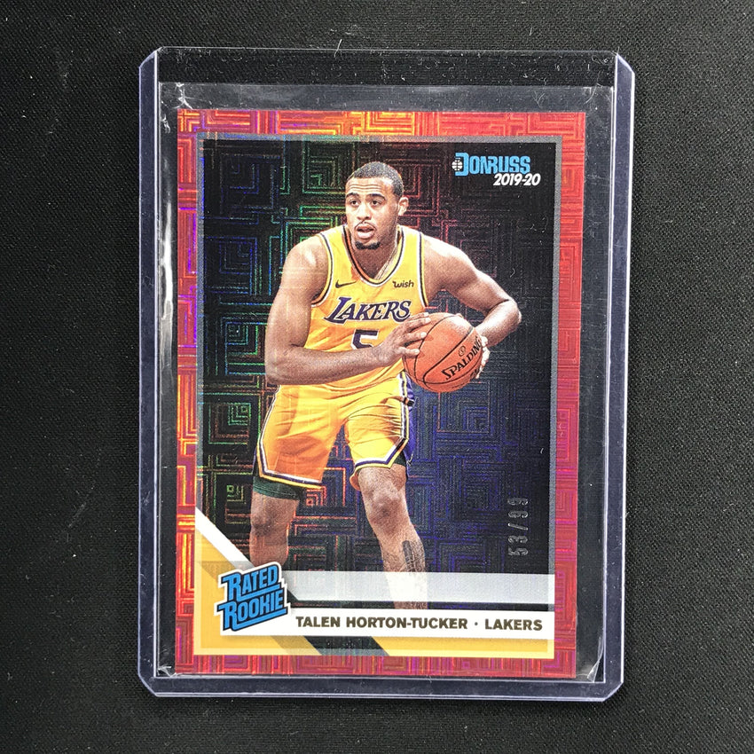 2019-20 Donruss Choice TALEN HORTON-TUCKER Rated Rookie Infinite Red 53/99-Cherry Collectables