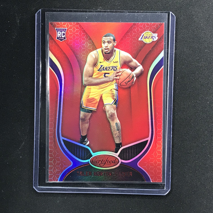 2019-20 Certified TALEN HORTON-TUCKER Rookie Red #73-Cherry Collectables