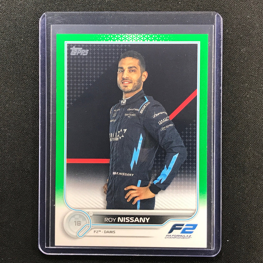 2022 Topps Flagship ROY NISSANY F2 Drivers Green 60/75 #91