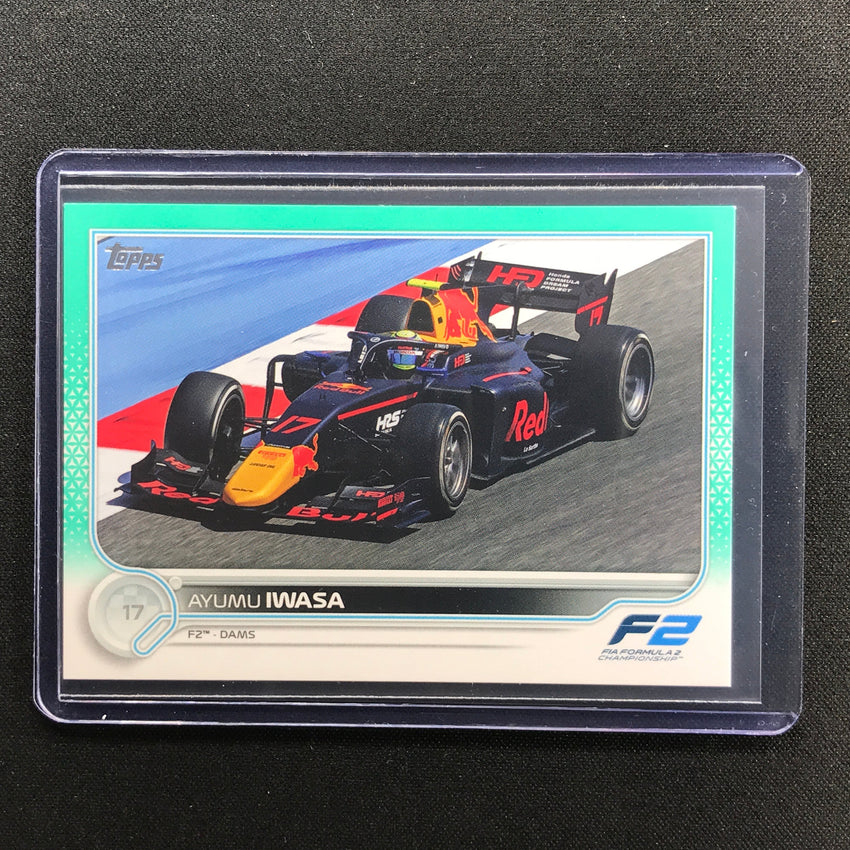 2022 Topps Flagship AYUMU IWASA F2 Cars Aqua 150/199 #144