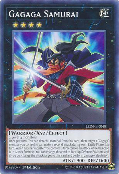 Gagaga Samurai - LED6-EN040 - Common 1st Edition-Cherry Collectables