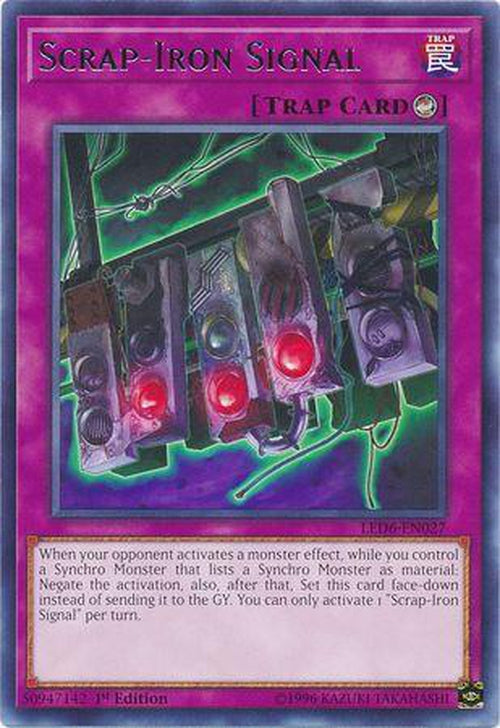 Scrap-Iron Signal - LED6-EN027 - Rare 1st Edition-Cherry Collectables