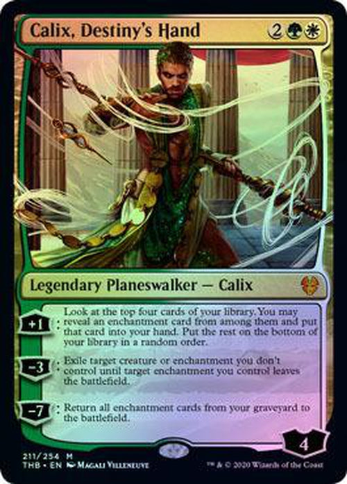 Calix, Destiny's Hand 211/254 - FOIL - Theros Beyond Death-Cherry Collectables