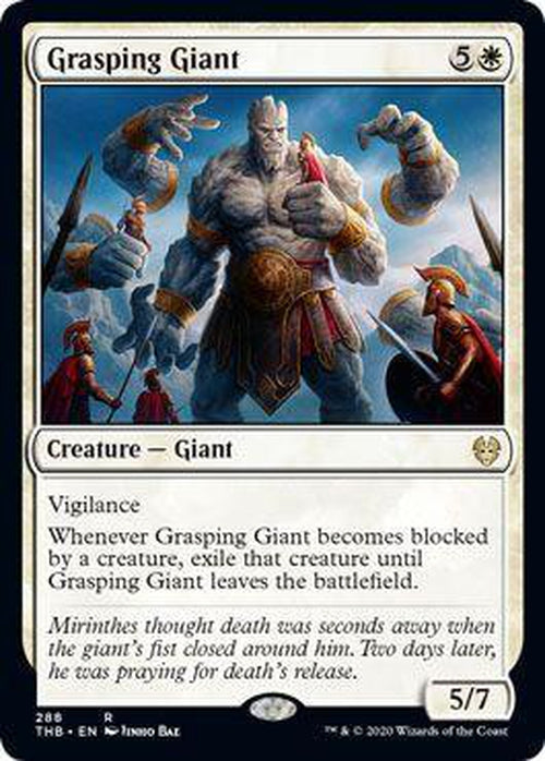 Grasping Giant 288/254 - Theme Booster Exclusive - Theros Beyond Death-Cherry Collectables