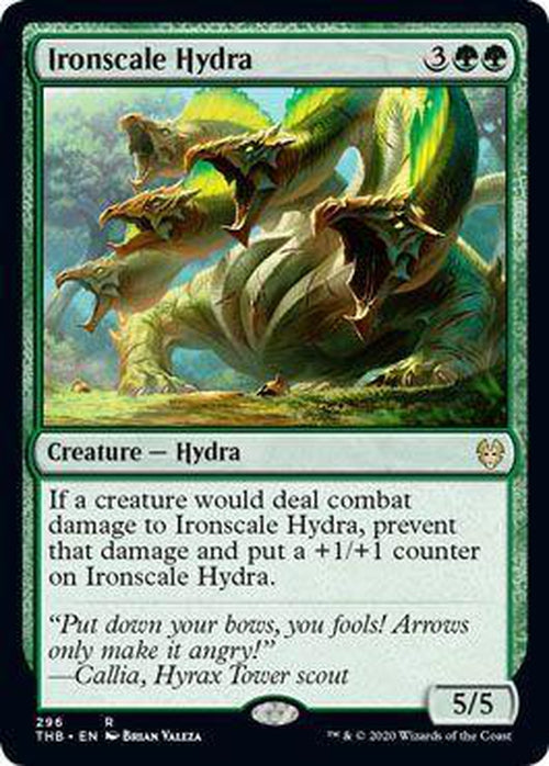 Ironscale Hydra 296/254 - Theme Booster Exclusive - Theros Beyond Death-Cherry Collectables