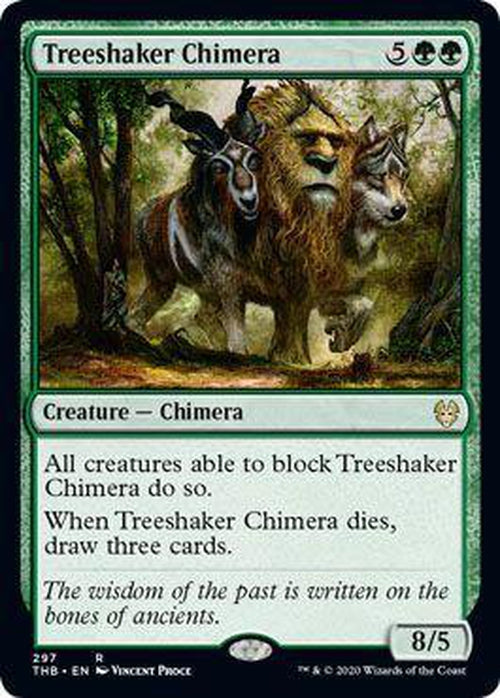 Treeshaker Chimera 297/254 - Theme Booster Exclusive - Theros Beyond Death-Cherry Collectables