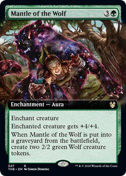 Mantle of the Wolf 327/254 - Extended Art - Theros Beyond Death-Cherry Collectables