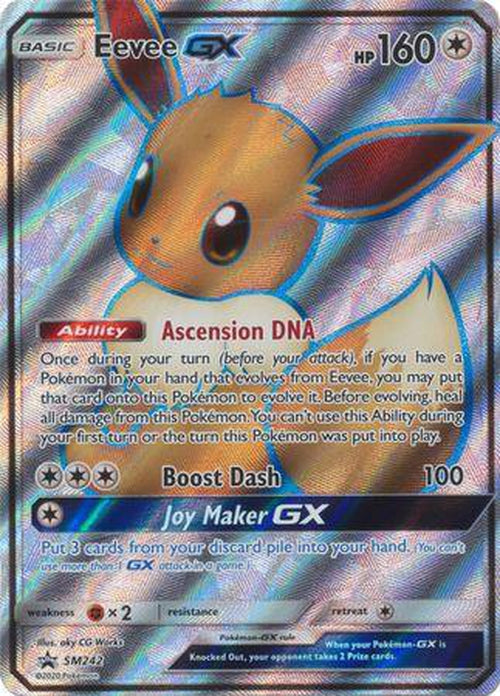 Eevee GX - SM242 - Promo-Cherry Collectables