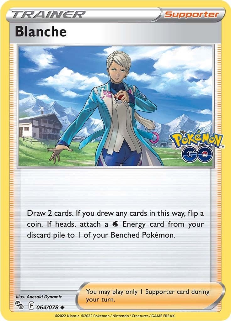 Blanche - 064/078 - Uncommon Pokemon Go