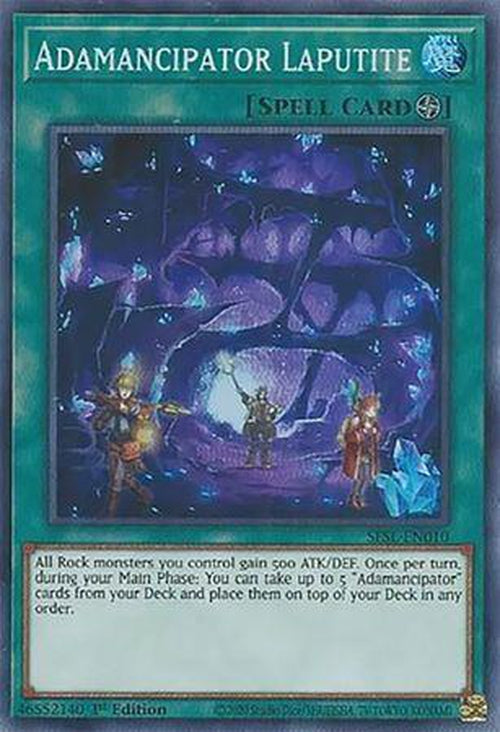 Adamancipator Laputite - SESL-EN010 - Super Rare 1st Edition-Cherry Collectables