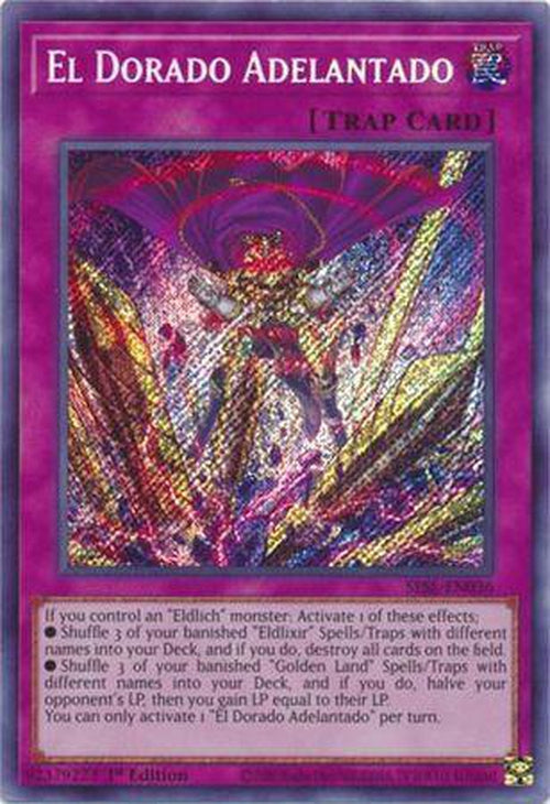 El Dorado Adelantado - SESL-EN036 - Secret Rare 1st Edition-Cherry Collectables