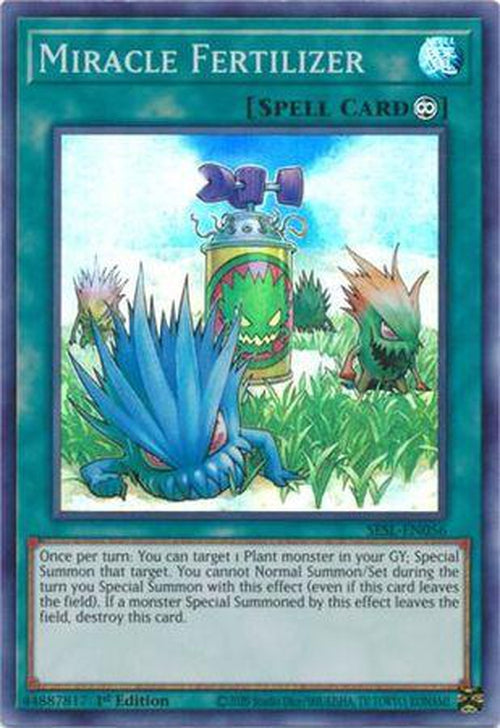 Miracle Fertilizer - SESL-EN056 - Super Rare 1st Edition-Cherry Collectables