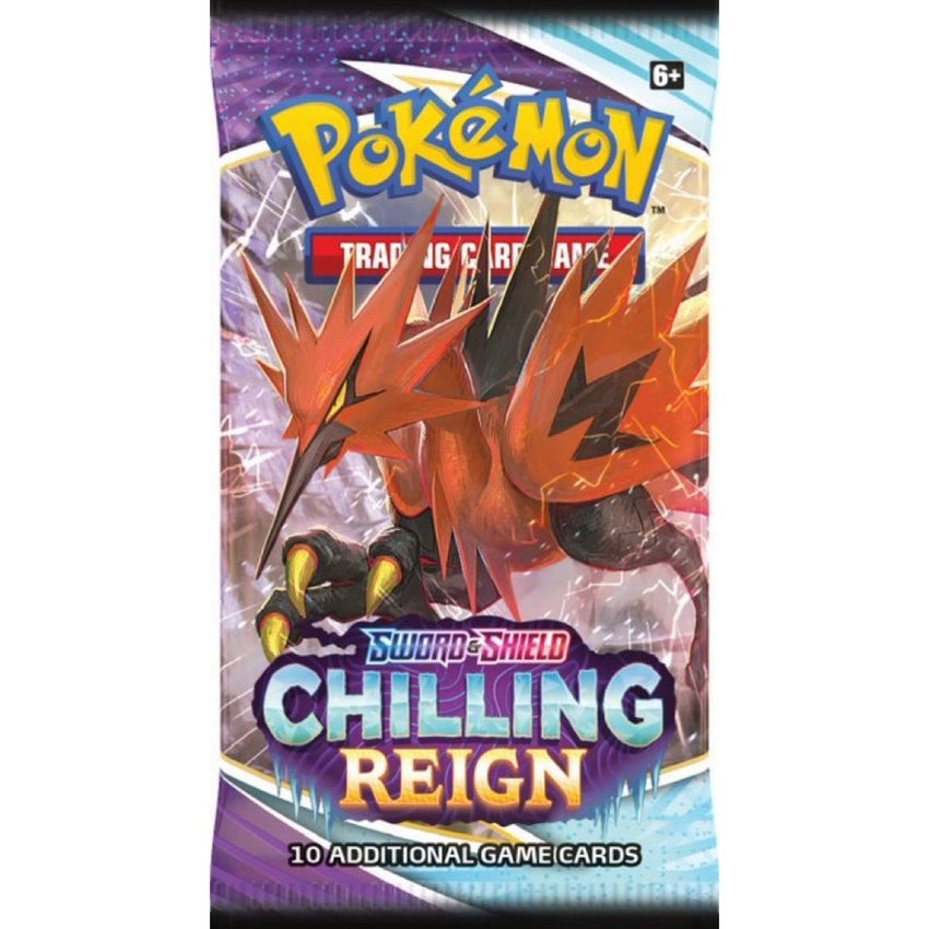 Pokemon TCG Sword and Shield Chilling Reign Booster Pack (Pre Order June)-Cherry Collectables