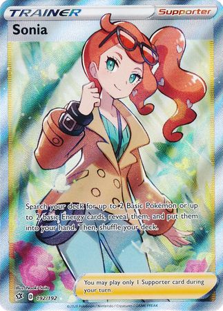 Sonia - 192/192 - Full Art Ultra Rare - Rebel Clash-Cherry Collectables