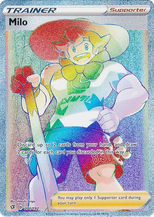 Milo - 201/192 - Hyper Rare - Rebel Clash-Cherry Collectables