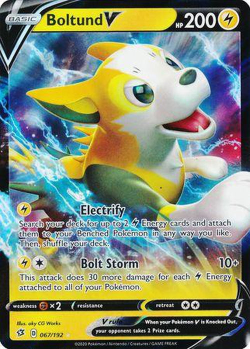 Boltund V - 67/192 - Ultra Rare - Rebel Clash-Cherry Collectables