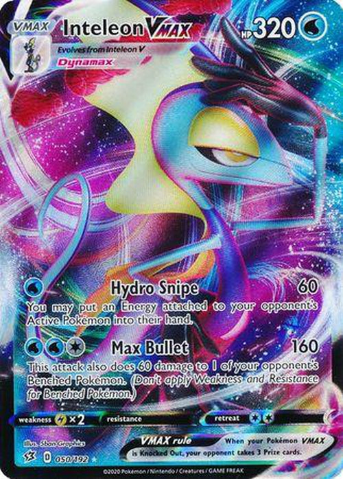 Inteleon VMAX - 50/192 - Ultra Rare - Rebel Clash-Cherry Collectables