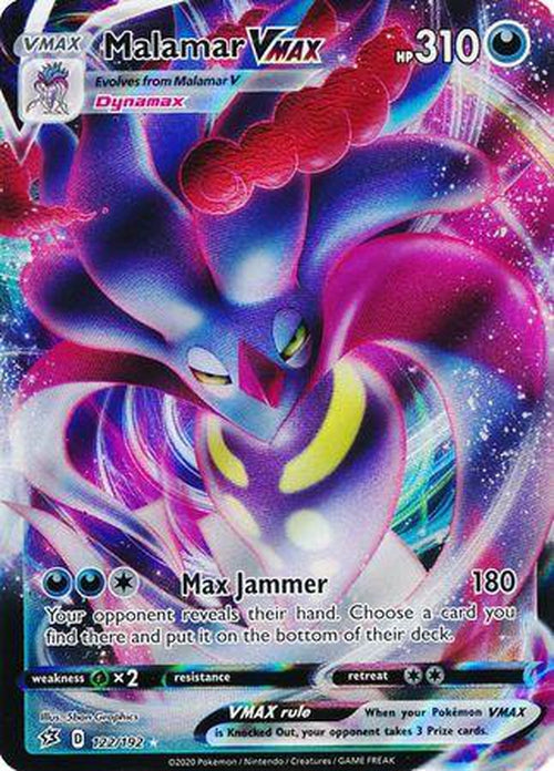 Malamar VMAX - 122/192 - Ultra Rare - Rebel Clash-Cherry Collectables