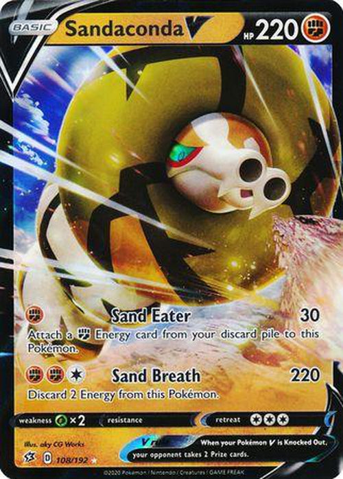 Sandaconda V - 108/192 - Ultra Rare - Rebel Clash-Cherry Collectables