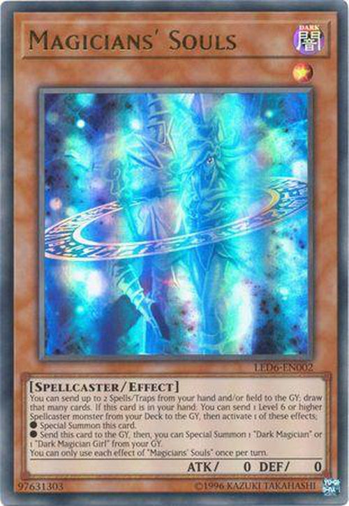 Magicians' Souls - LED6-EN002 - Ultra Rare Unlimited-Cherry Collectables