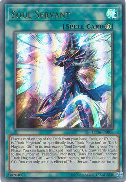 Soul Servant - LED6-EN003 - Ultra Rare Unlimtied-Cherry Collectables