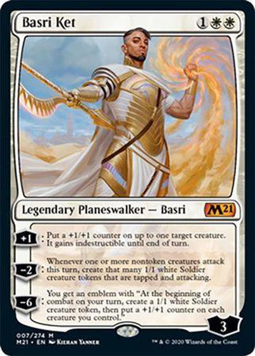 FOIL - Basri Ket 007/274 - Core Set 2021-Cherry Collectables