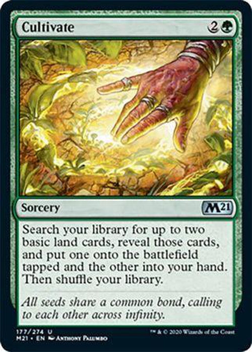 FOIL - Cultivate 177/274 - Core Set 2021-Cherry Collectables