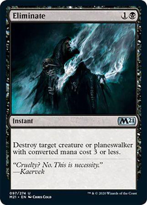 FOIL - Eliminate 097/274 - Core Set 2021-Cherry Collectables