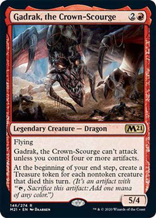 FOIL - Gadrak, the Crown-Scrouge 146/274 - Core Set 2021-Cherry Collectables