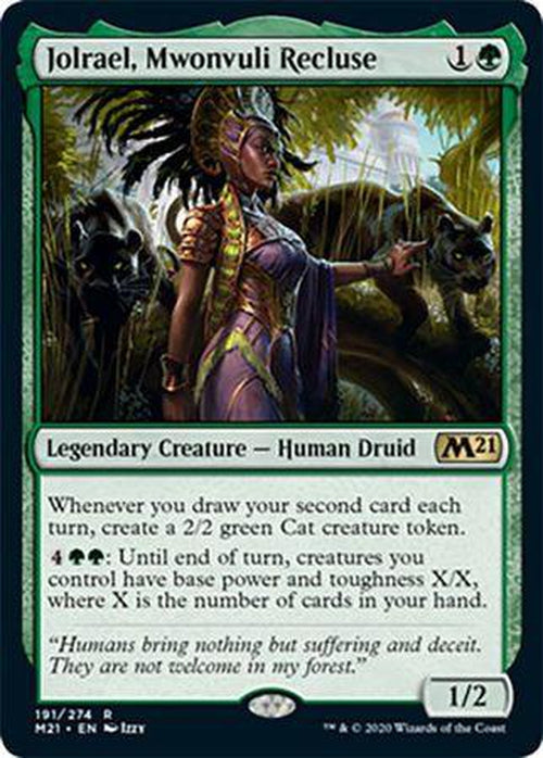 FOIL - Jolrael, Mwonvuli Recluse 191/274 - Core Set 2021-Cherry Collectables