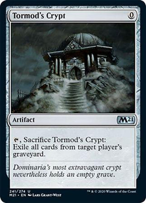 FOIL - Tormod's Crypt 241/274 - Core Set 2021 - PLAYSET (4)-Cherry Collectables