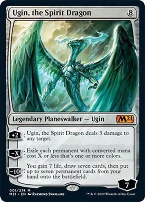 Ugin The Spirit Dragon 001/274 - Core Set 2021