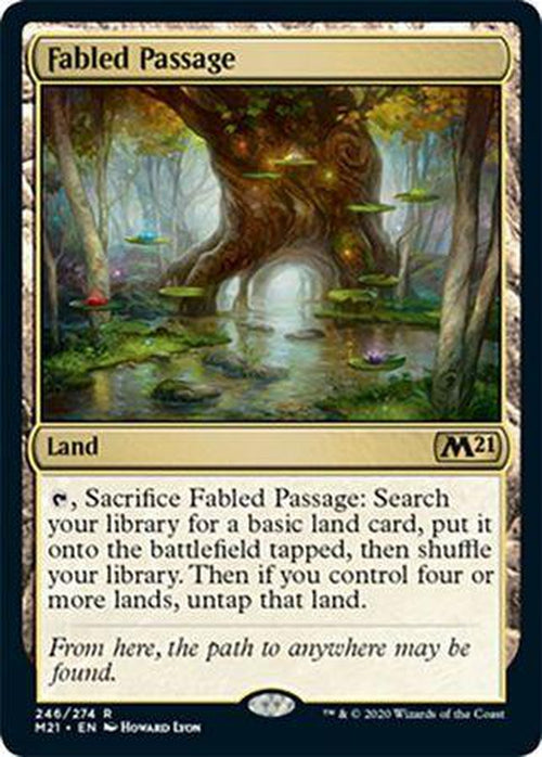 FOIL - Fabled Passage 246/274 - Core Set 2021-Cherry Collectables