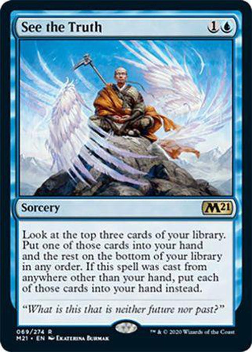 FOIL - See the Truth 069/274 - Core Set 2021-Cherry Collectables